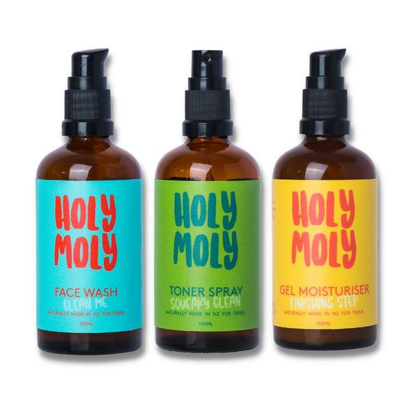 Holy Moly best natural teen skincare routine