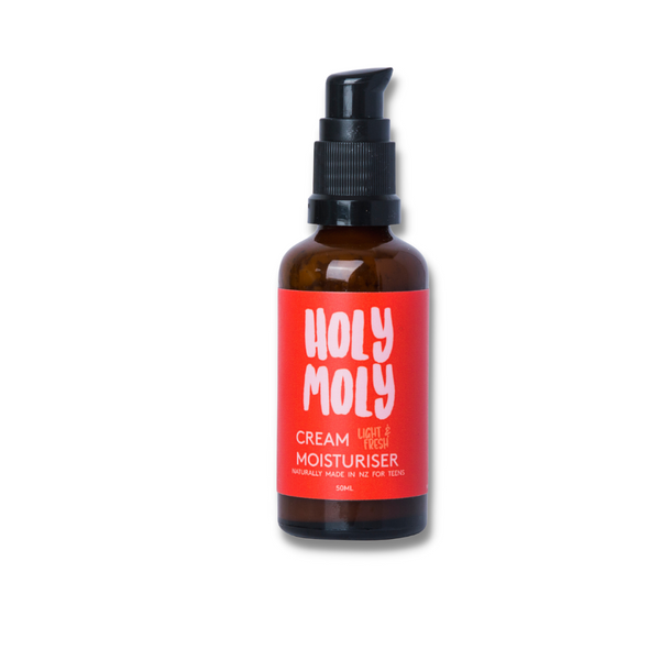 Holy Moly Natural Cream Moisturiser for Teens